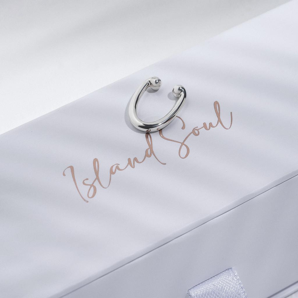 Серьга Кафф V-образный (Ag 925)