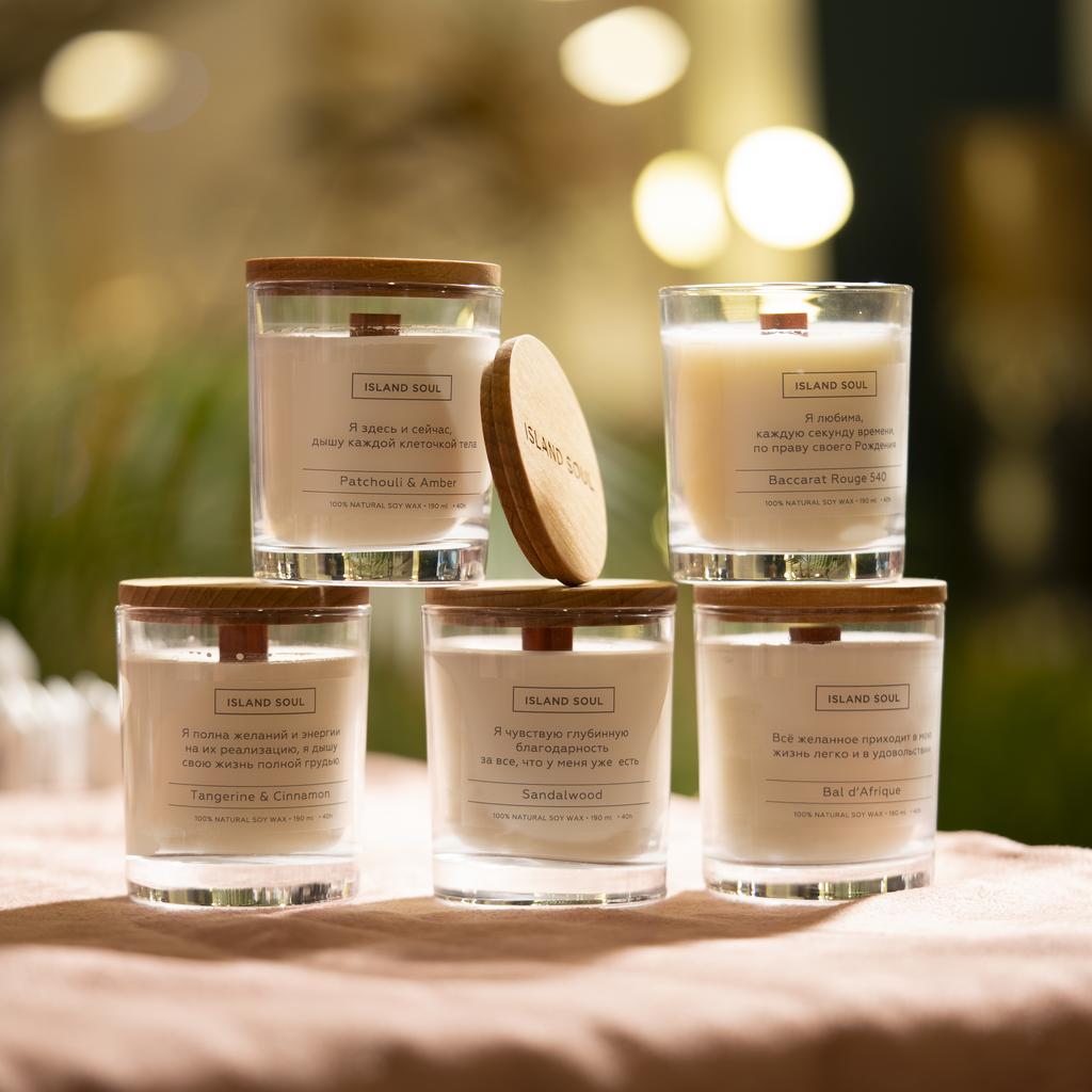 Аромасвеча 190 мл «Tobacco Vanilla»