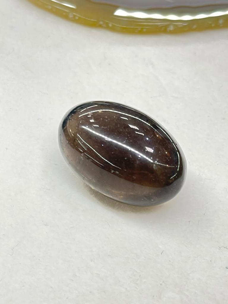 Камень для медитации дымчатый кварц (30-40 гр)