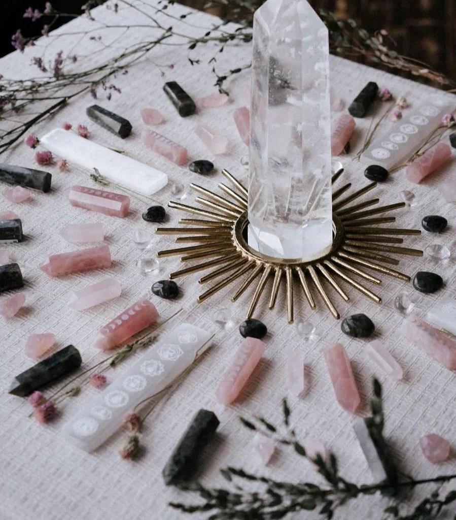 Кристалл горный хрусталь XL (70-110 гр)