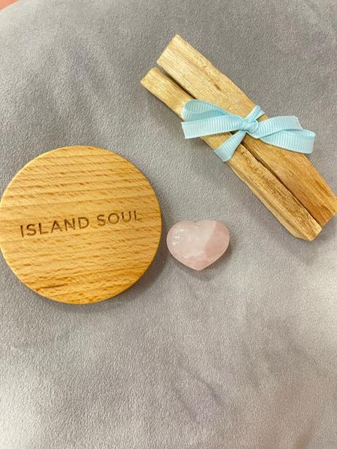 Сердце розовый кварц XS (до 20 гр)