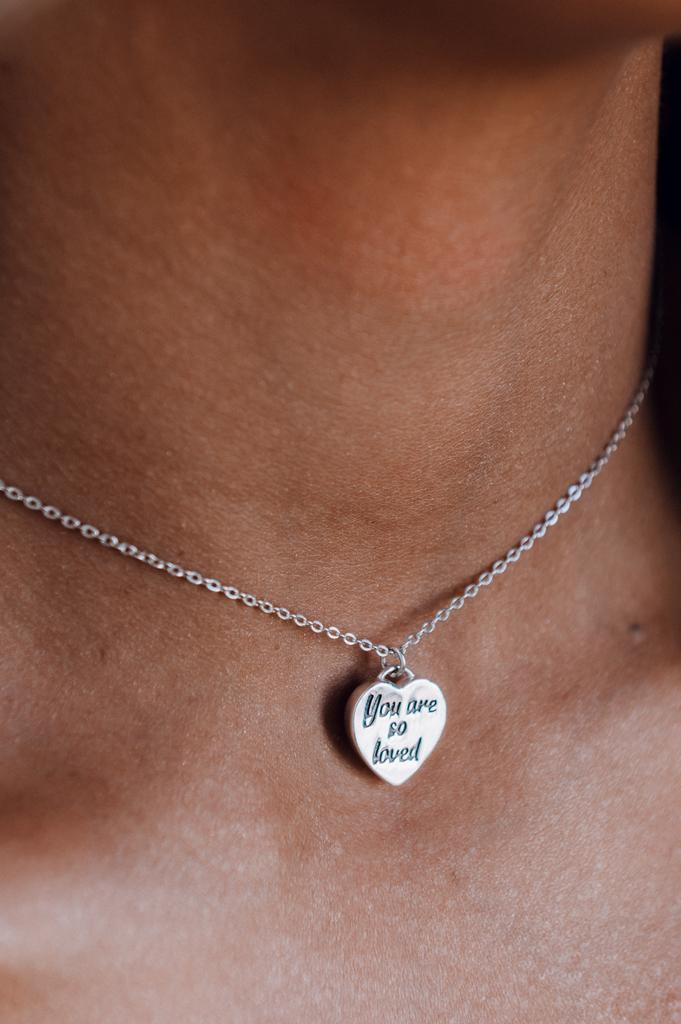 Подвеска с сердцем из белого перламутра (Ag 925)