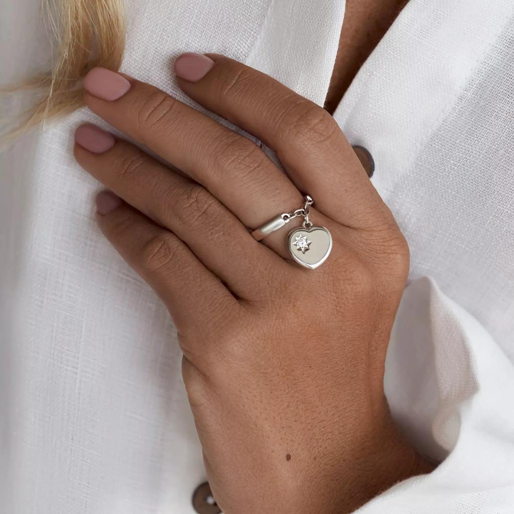 Кольцо "Зорко лишь сердце" (Ag 925)