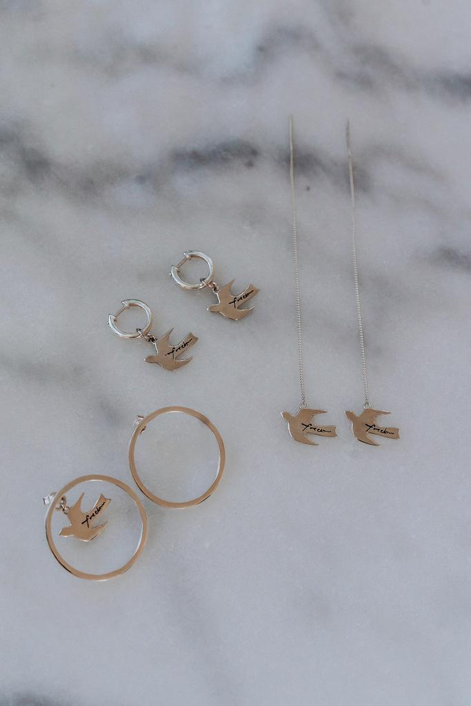 Подвеска на серьгу Freedom (Ag 925)