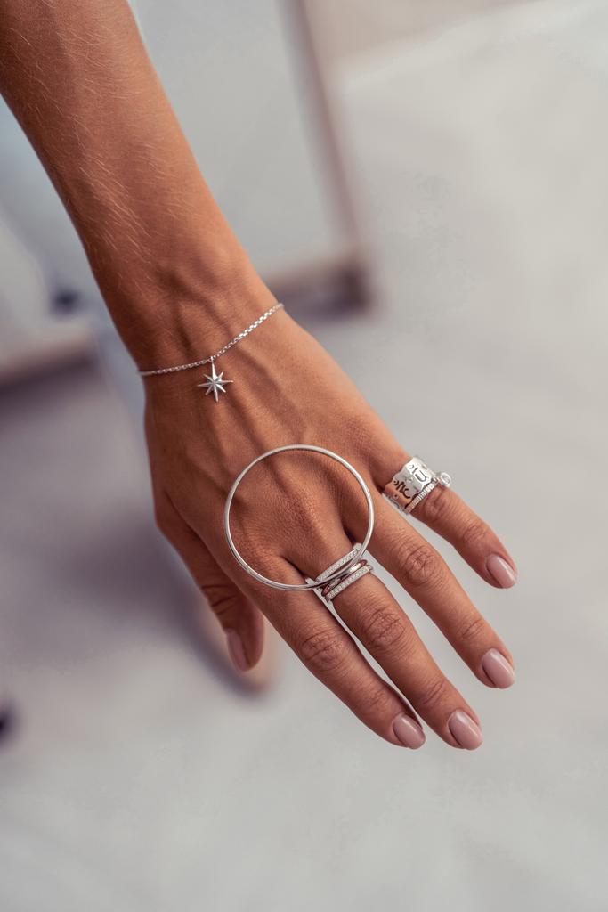 Браслет путеводная звезда (Ag 925)