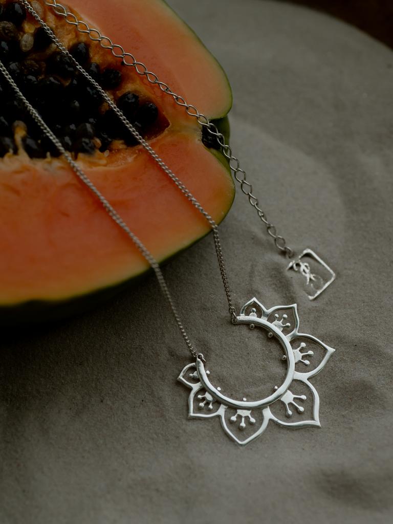 Подвеска флеш цветок (Ag 925)