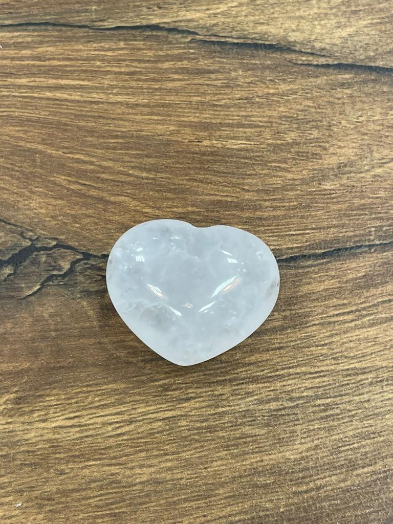 Сердце горный хрусталь XS (до 20 гр)