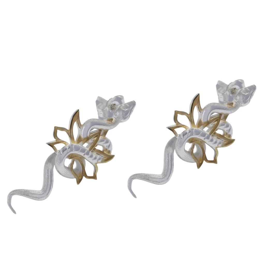 Серьги Кундалини (Ag 925)