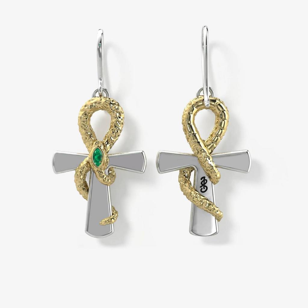 Серьги Бесконечное сознание (Ag 925)