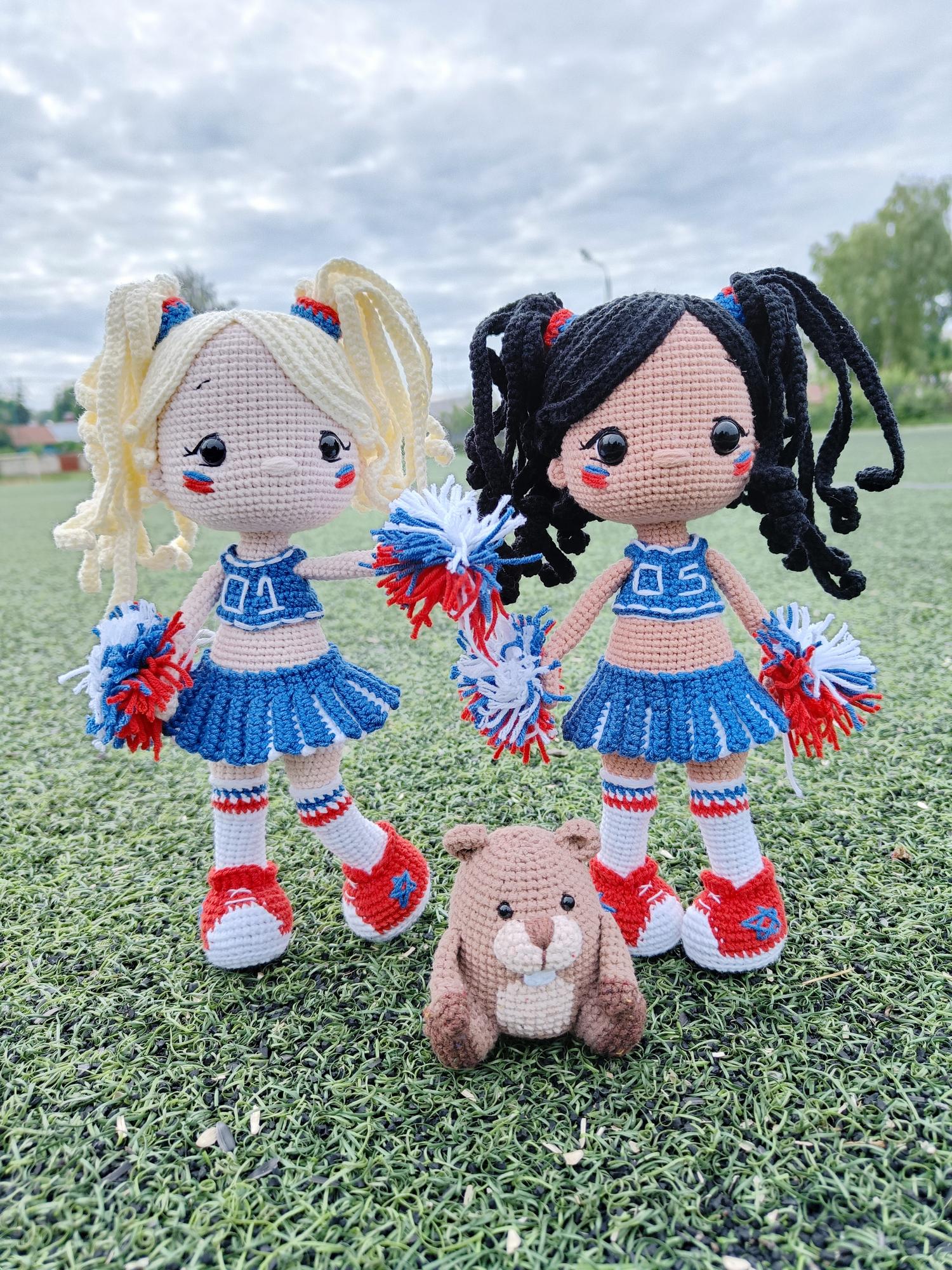 Мастер-класс " Девочки Болельщицы"