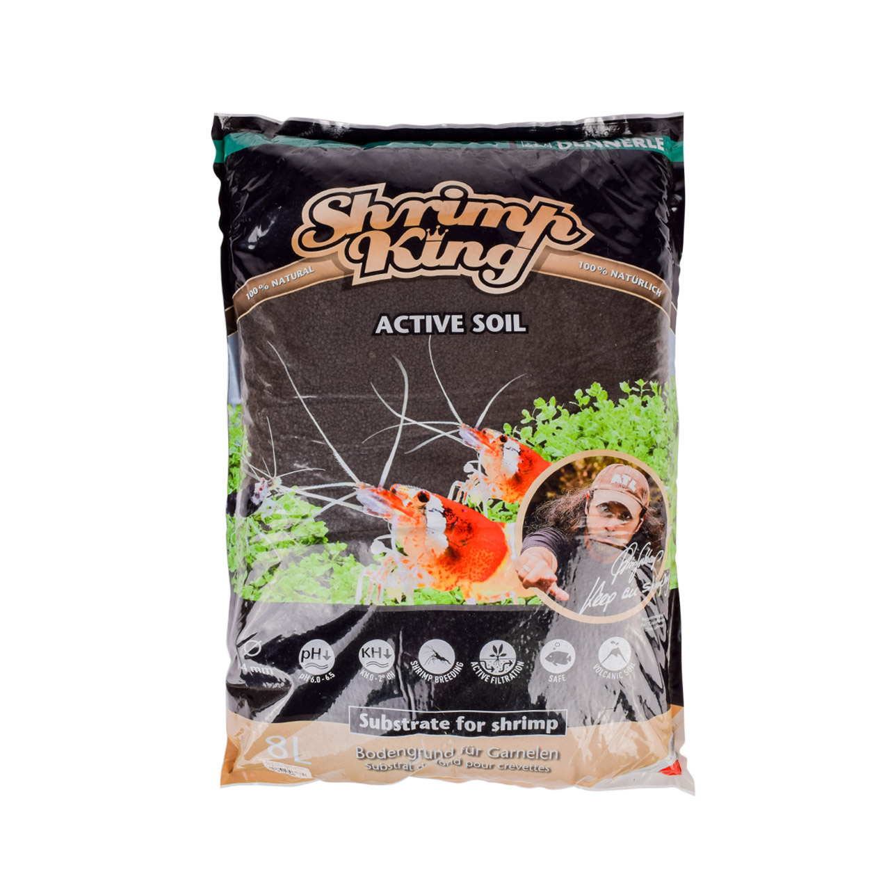 Грунт DENNERLE SHRIMP KING ACTIVE SOIL