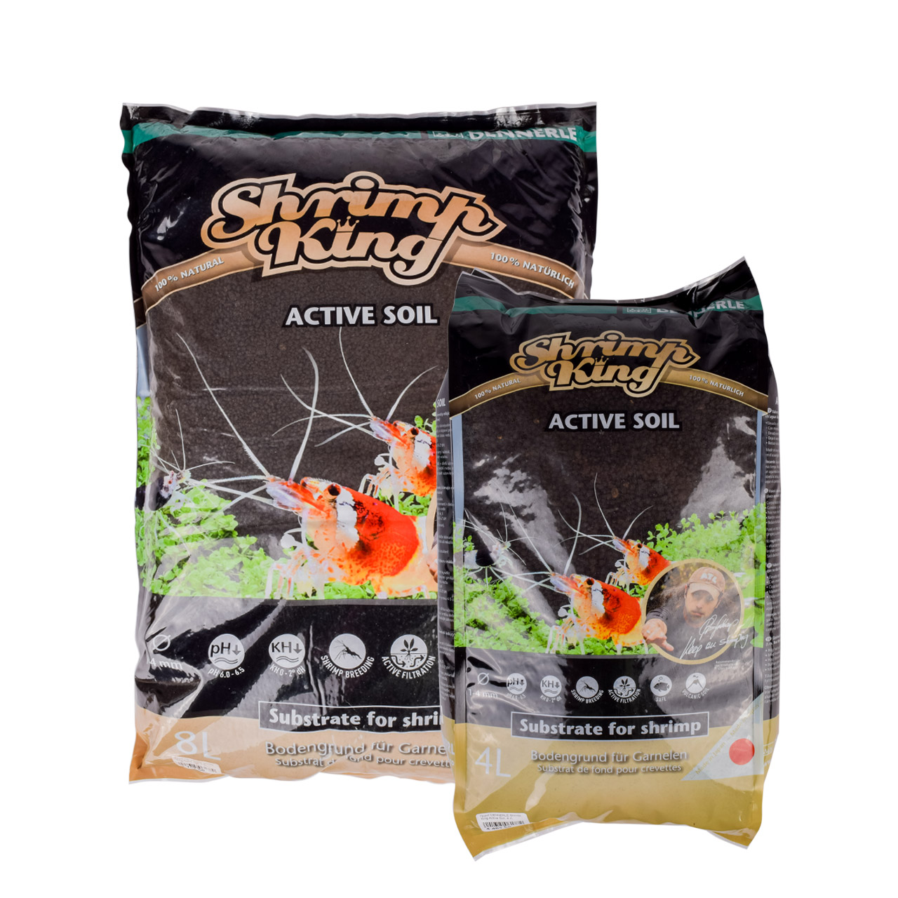 Грунт DENNERLE SHRIMP KING ACTIVE SOIL