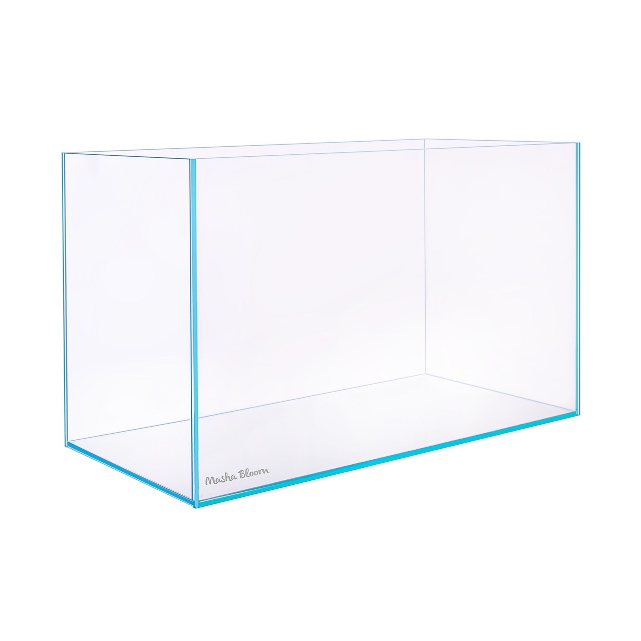 Аквариум Masha Bloom Crystalline White 60л (60х30х36h см). Стекло Optiwhite