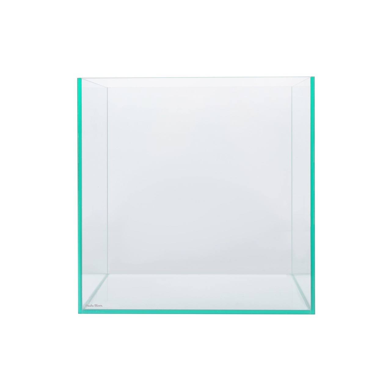 Аквариум Masha Bloom Crystalline Green 27л (30х30х30h см). Стекло Optifloat М1