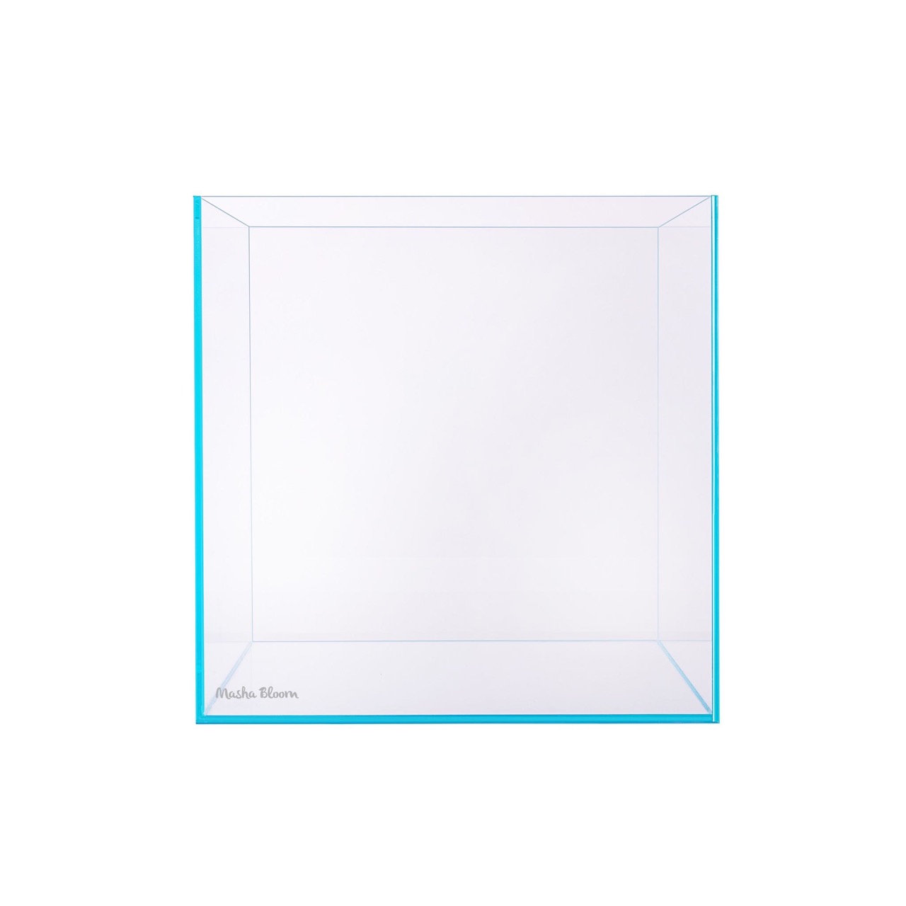 Аквариум Masha Bloom Crystalline White 90л (45х45х45h см). Стекло Optiwhite
