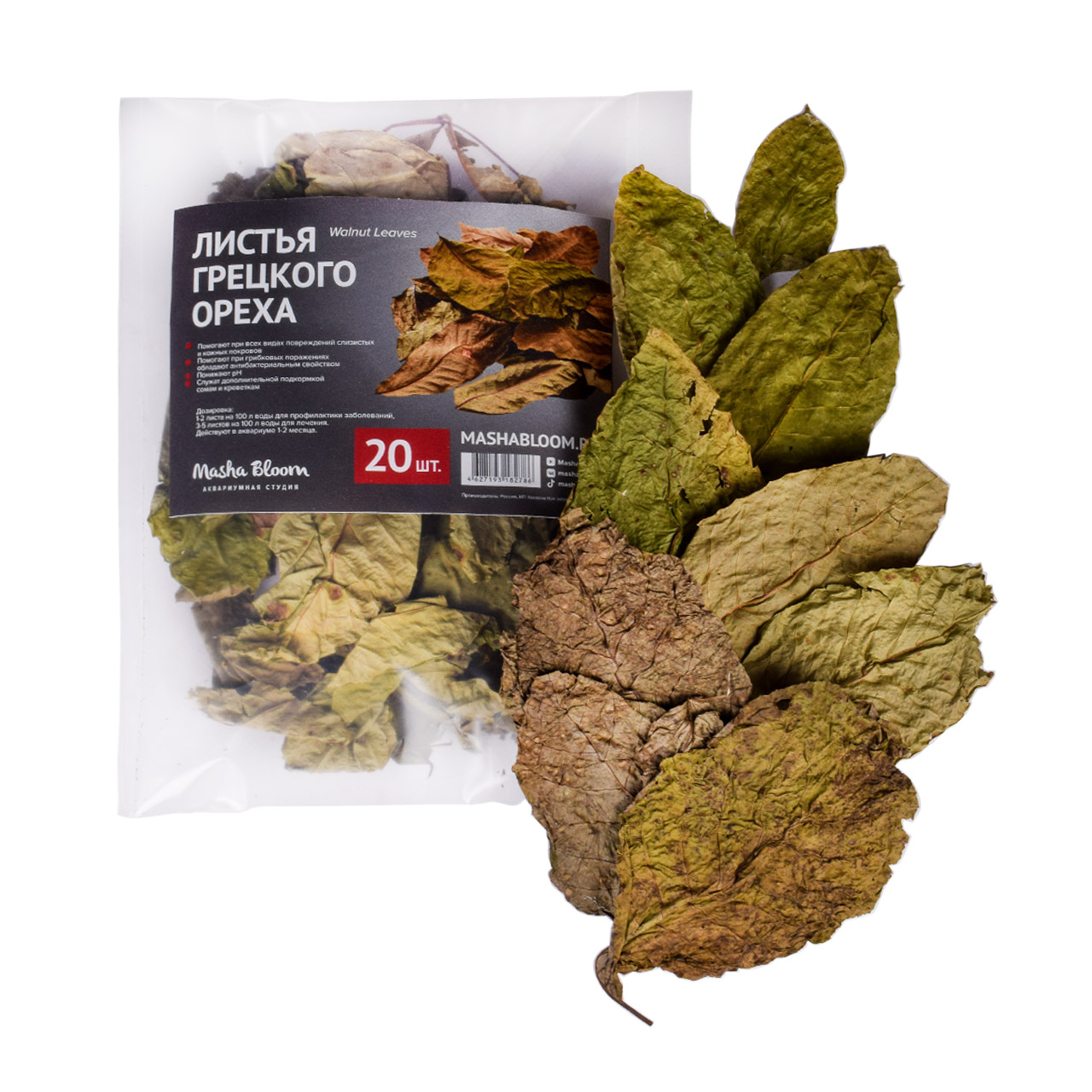 Листья грецкого ореха