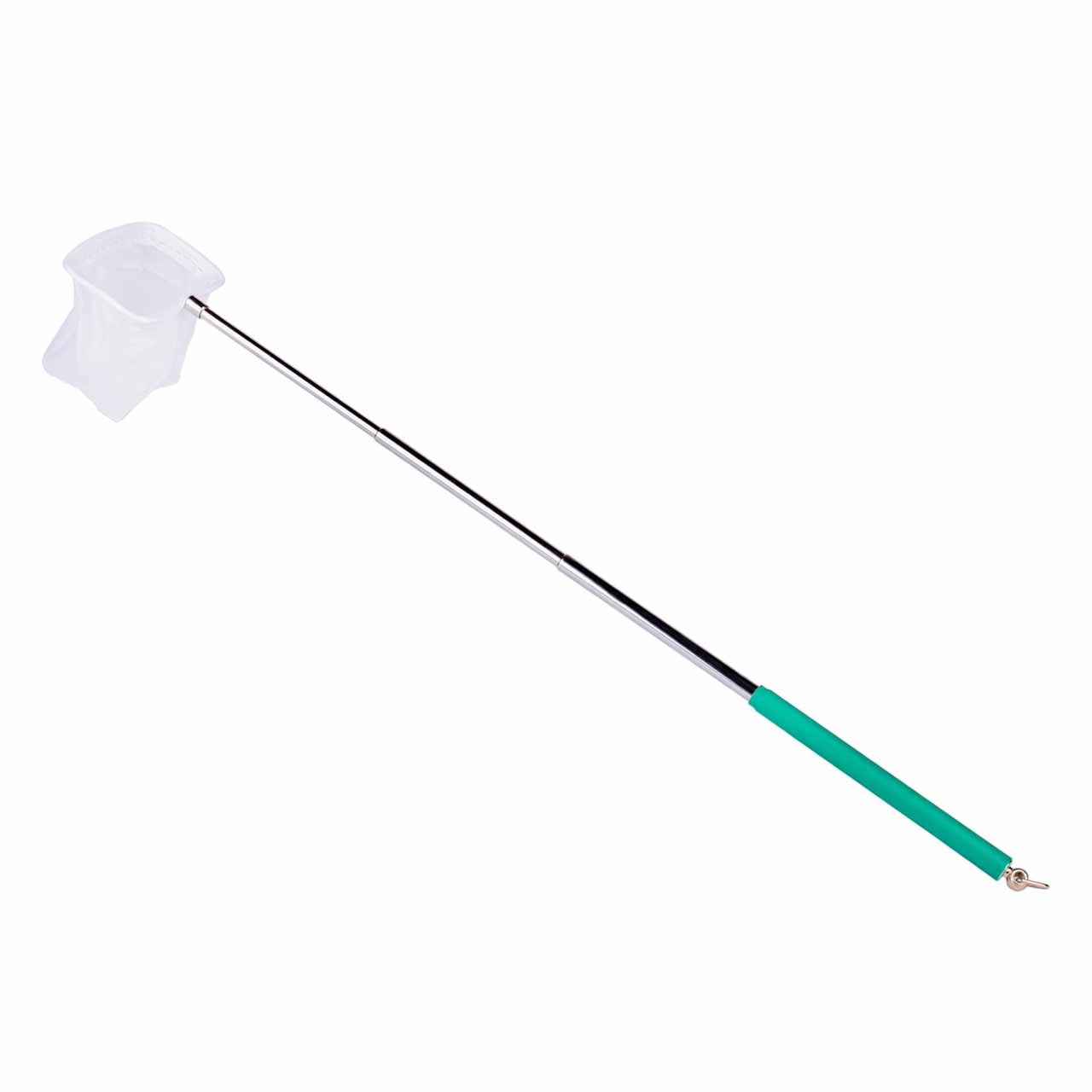 Сачок для креветок телескопический квадратный 5 см (ручка до 50 см)