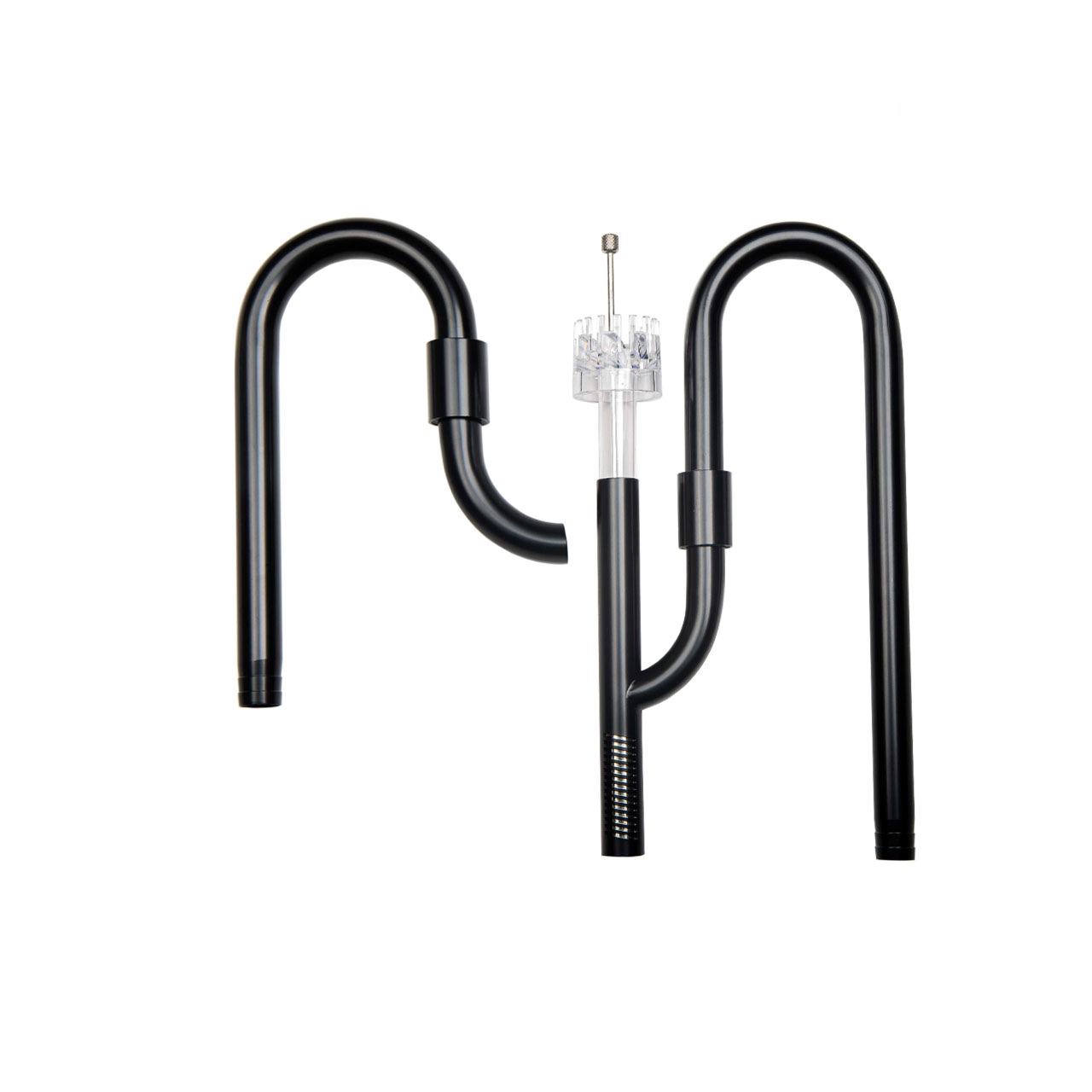 Вход и выход для фильтра MASHA BLOOM со скиммером, нерж. сталь, чёрный