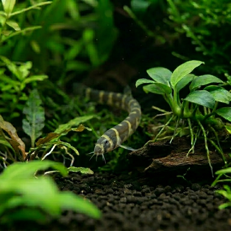 Акантофтальмус Полуопоясанный / Семицинкта (Pangio / Acanthophthalmus Semicincta)