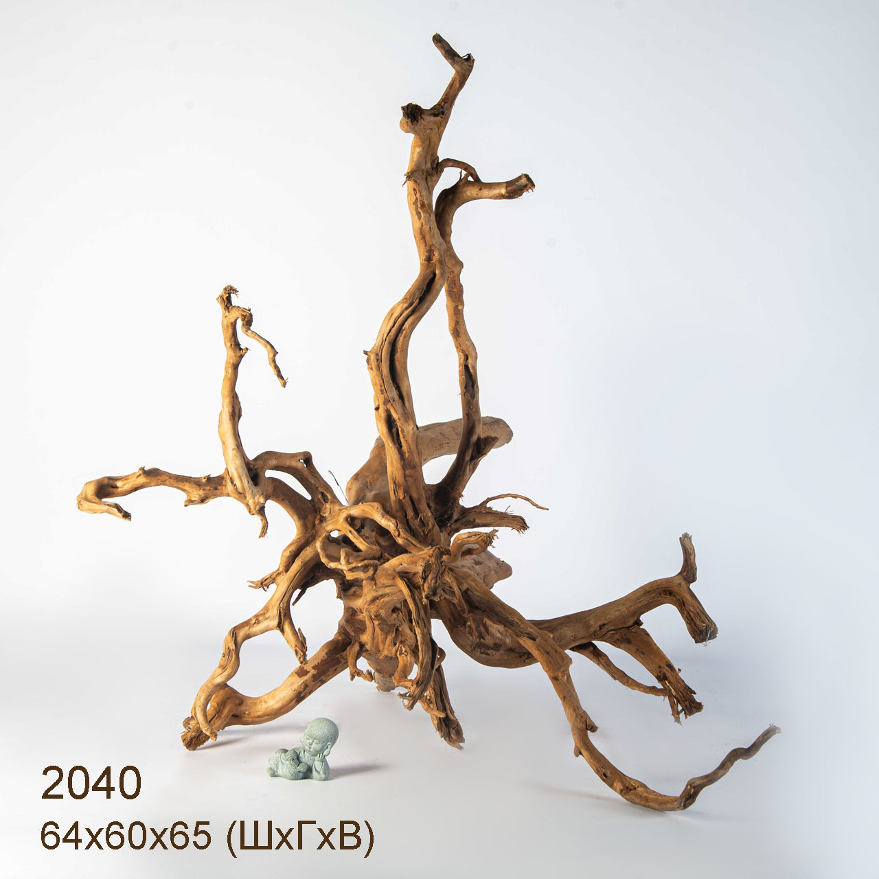 Коряга MASHA BLOOM Пенёчек с корнями 2040