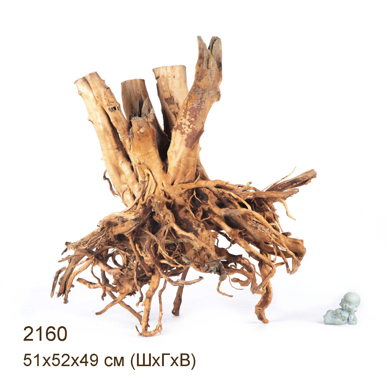 Коряга MASHA BLOOM Пенёчек с корнями 2160