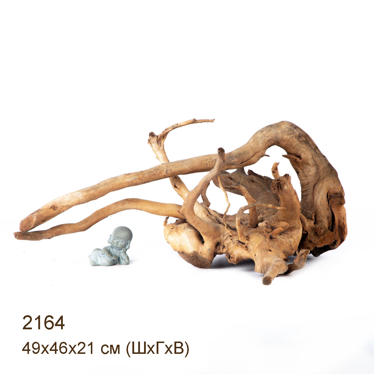 Коряга MASHA BLOOM Пенёчек с корнями 2164