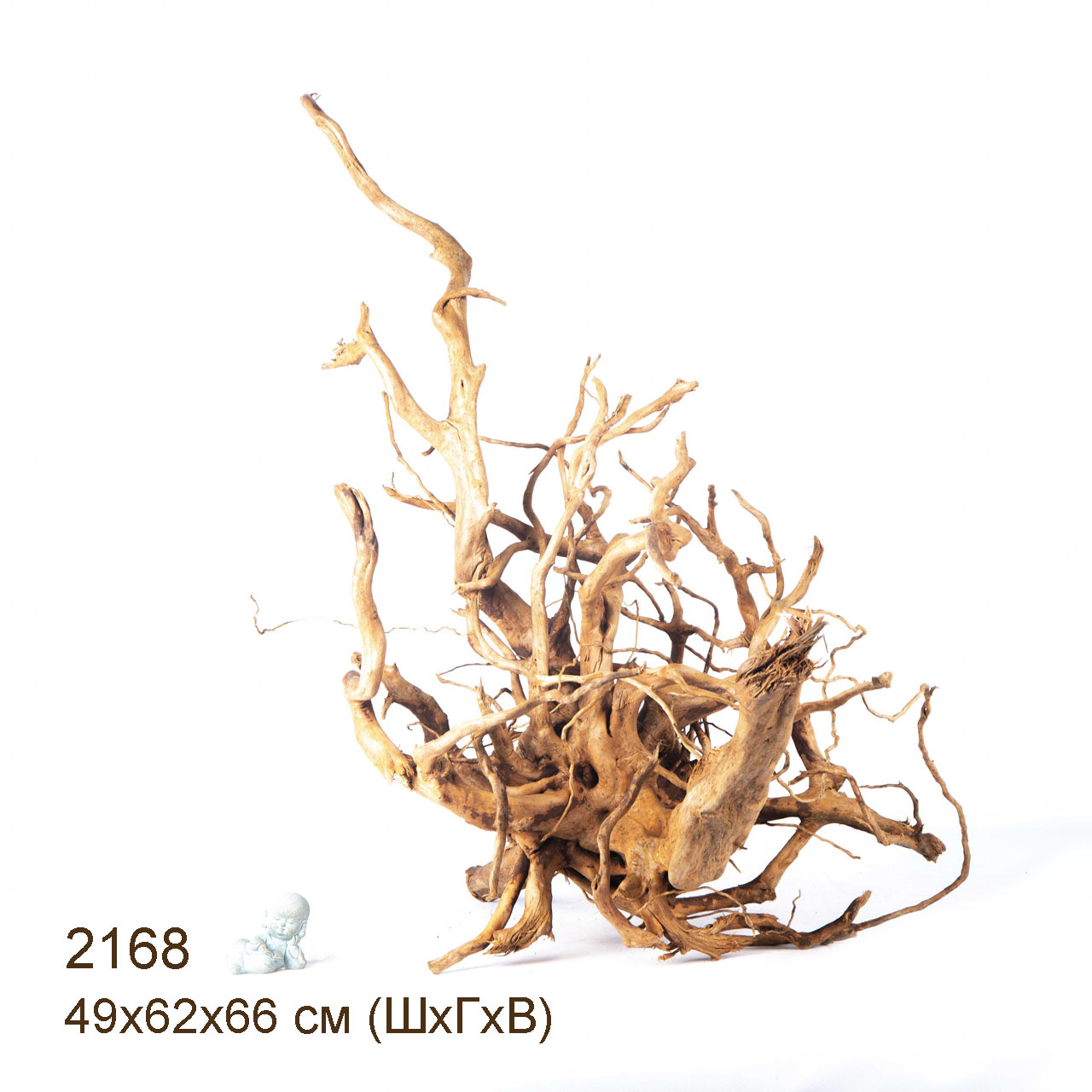 Коряга MASHA BLOOM Пенёчек с корнями 2168