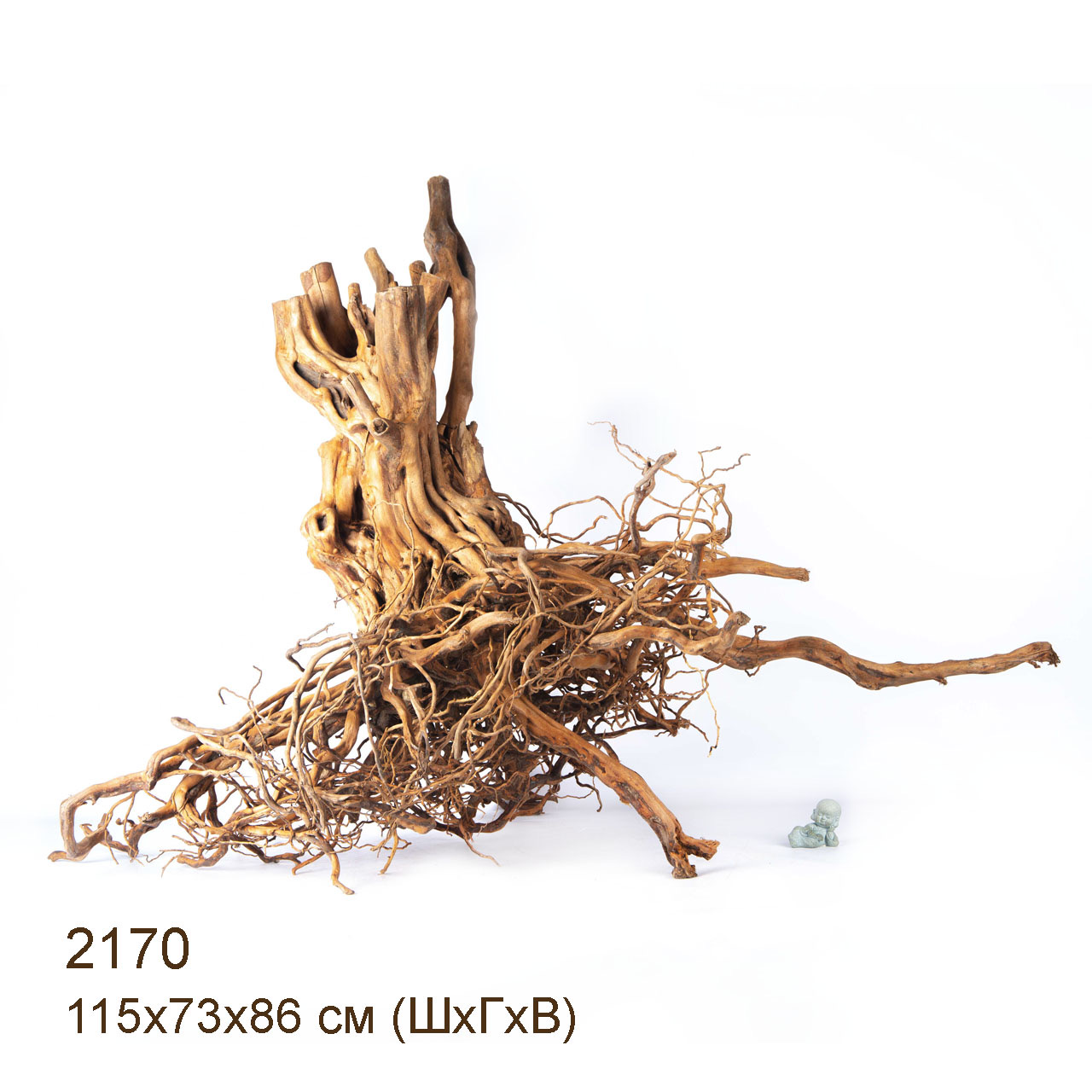 Коряга MASHA BLOOM Пенёчек с корнями 2170