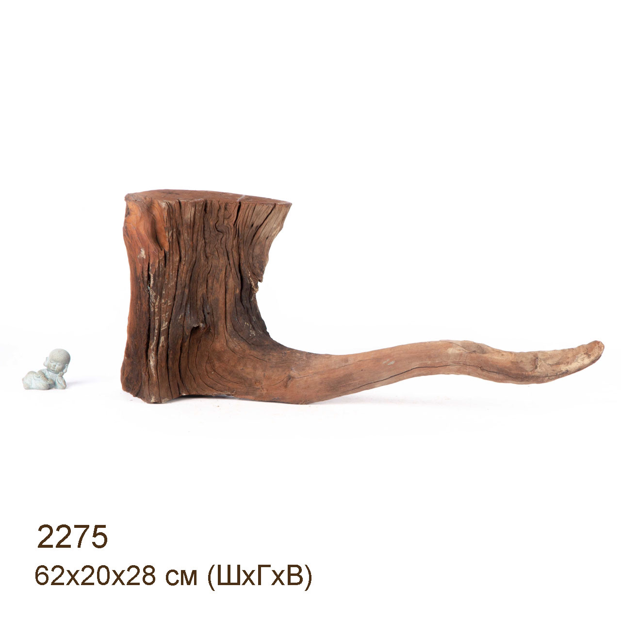 Коряга MASHA BLOOM "Железное дерево" затонувшая мангровая весовая 2275