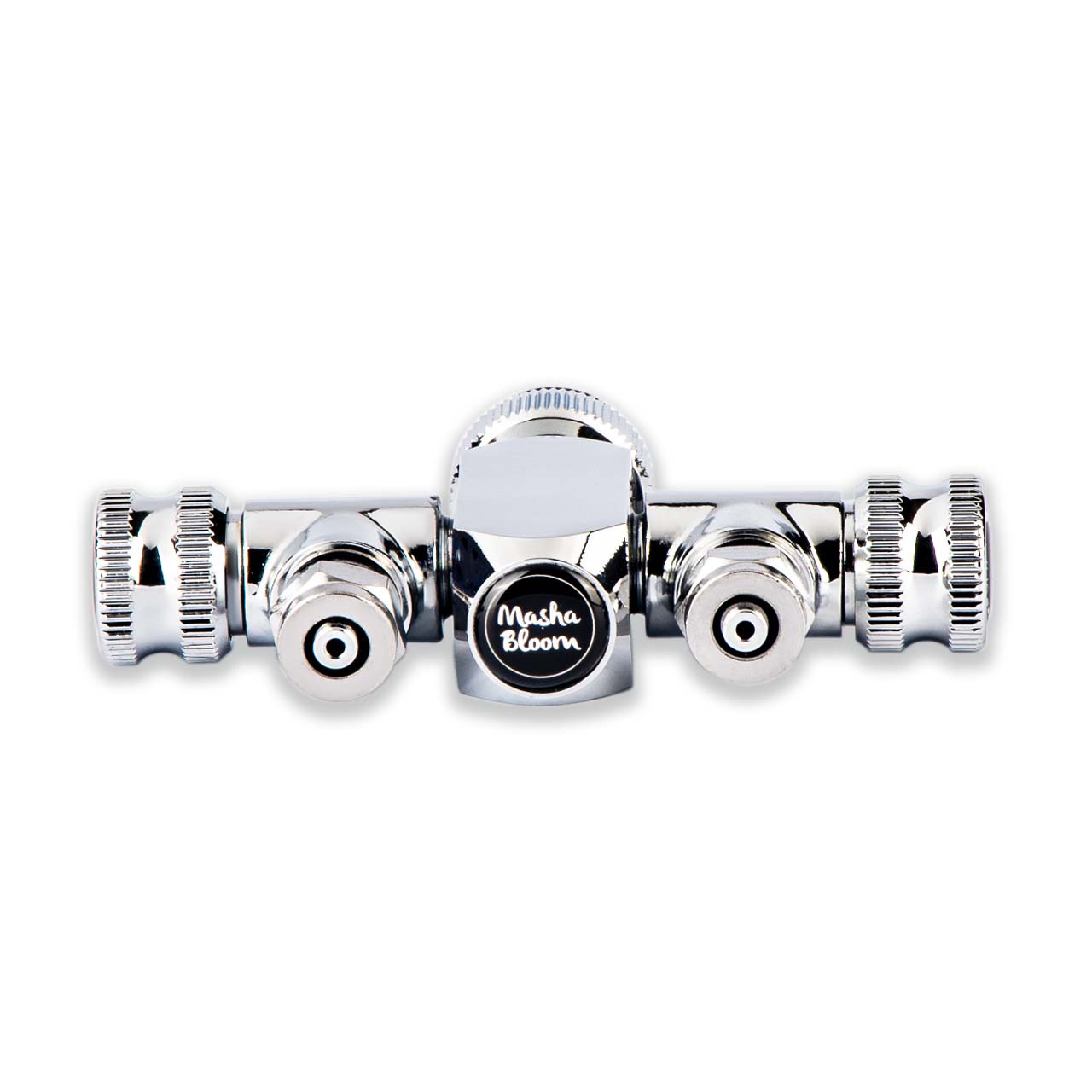 Разветвитель CO2 MASHA BLOOM на 2 аквариума, нерж. сталь