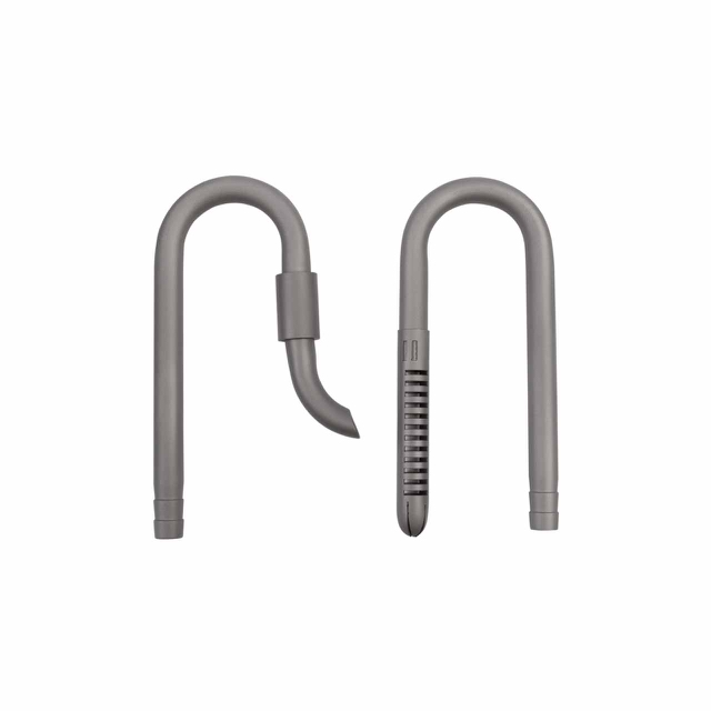 Вход и выход для фильтра MASHA BLOOM Ø9 мм, нерж. сталь, серый