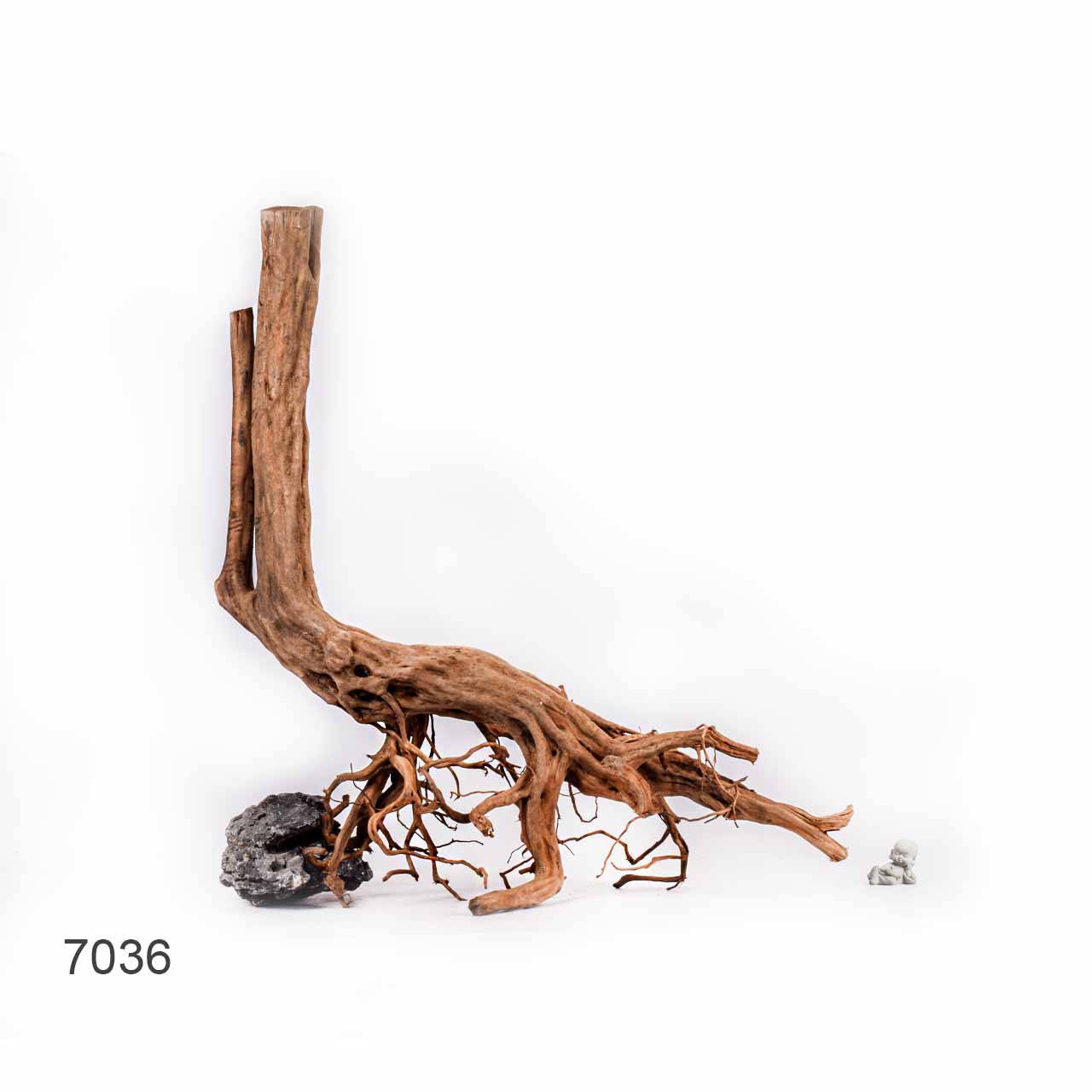 Коряга MASHA BLOOM Пенёчек с корнями 7036