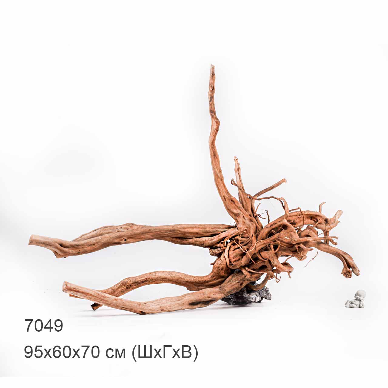 Коряга MASHA BLOOM Пенёчек с корнями 7049