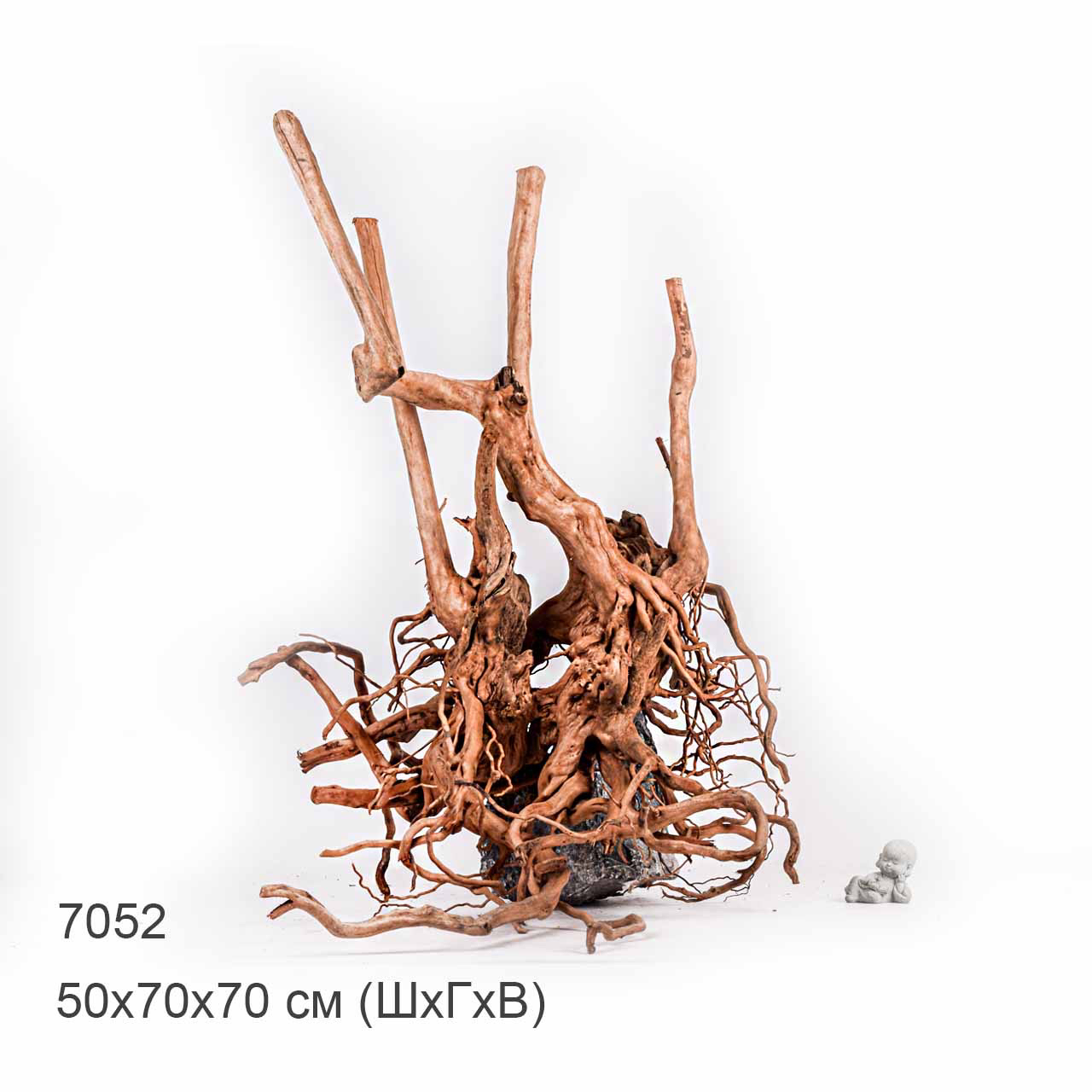 Коряга MASHA BLOOM Пенёчек с корнями 7052