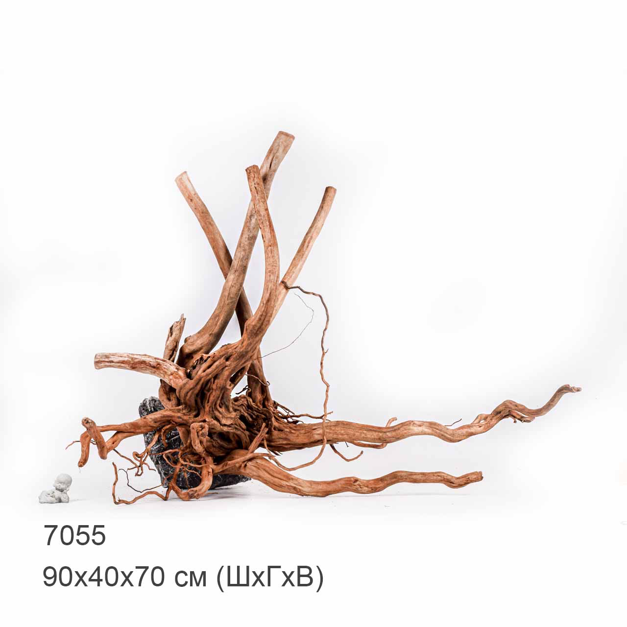 Коряга MASHA BLOOM Пенёчек с корнями 7055