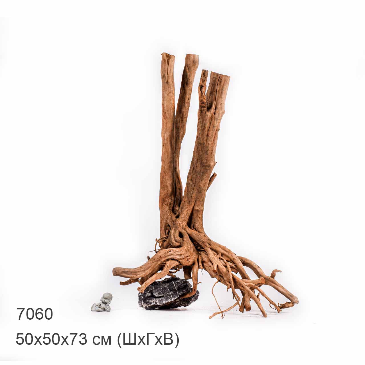 Коряга MASHA BLOOM Пенёчек с корнями 7060