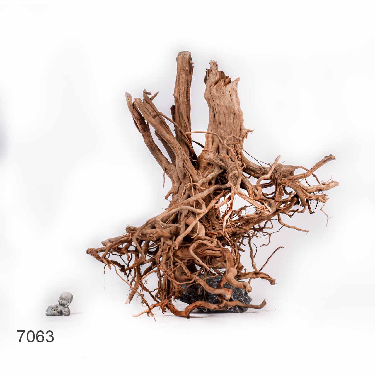 Коряга MASHA BLOOM Пенёчек с корнями 7063