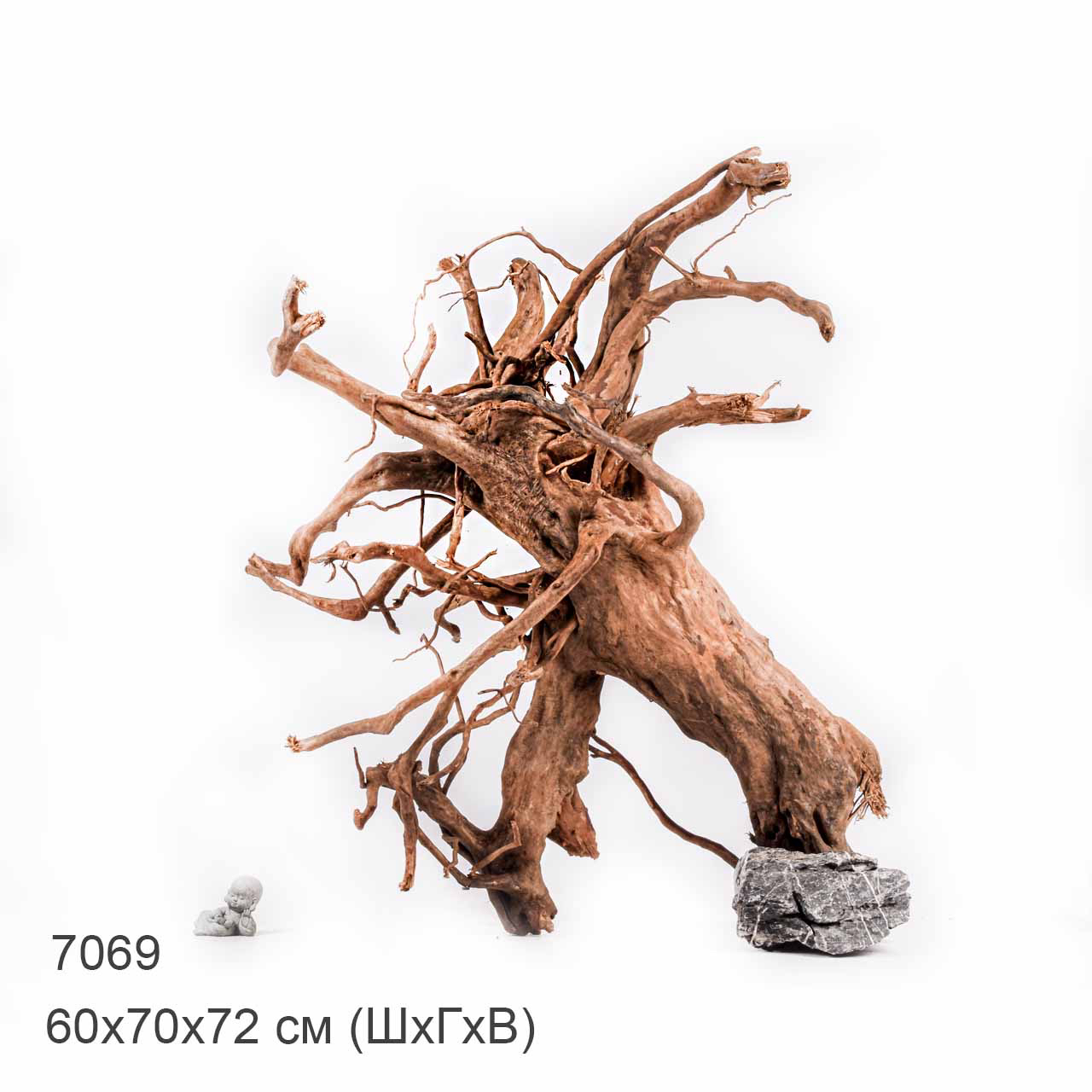 Коряга MASHA BLOOM Пенёчек с корнями 7069