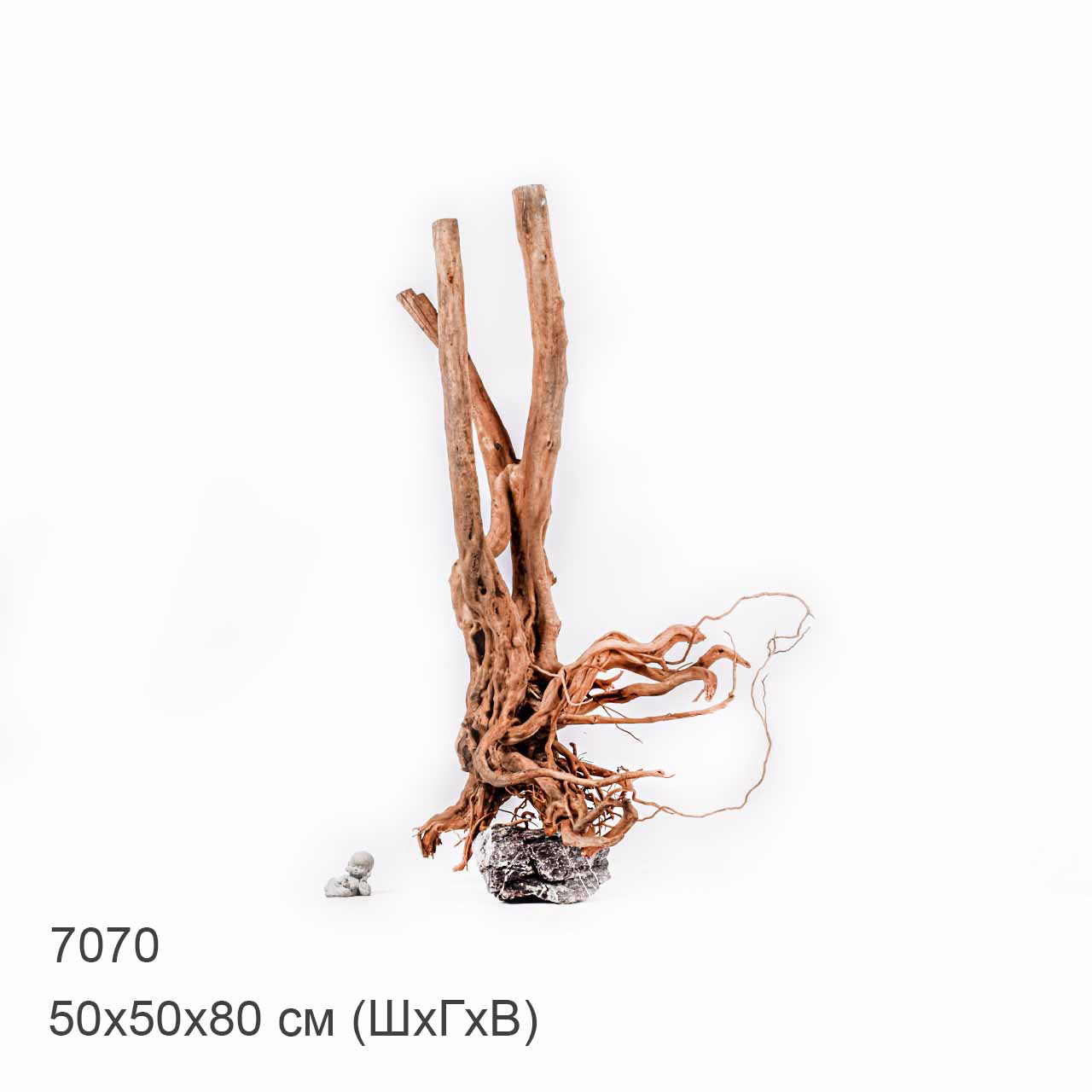 Коряга MASHA BLOOM Пенёчек с корнями 7070