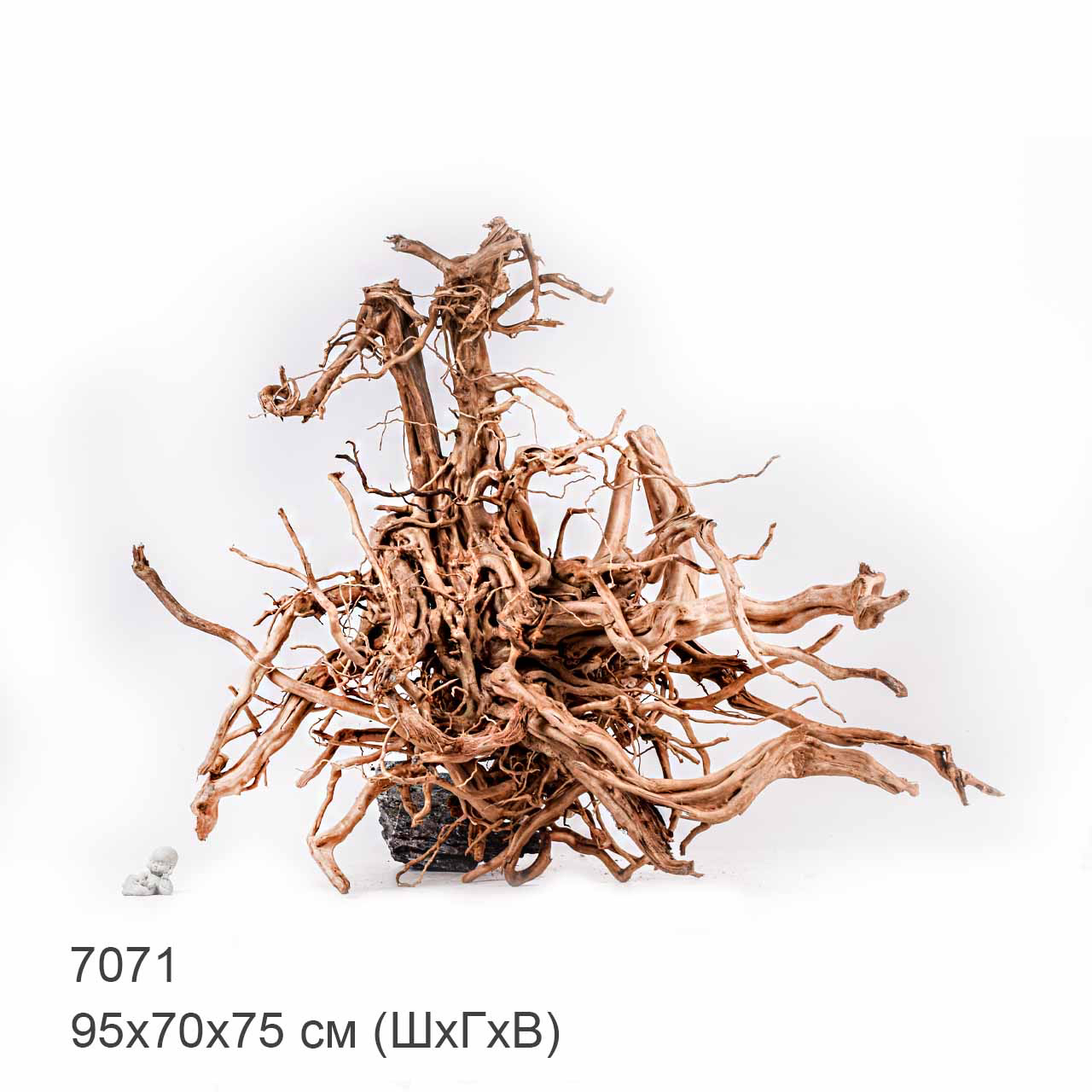 Коряга MASHA BLOOM Пенёчек с корнями 7071