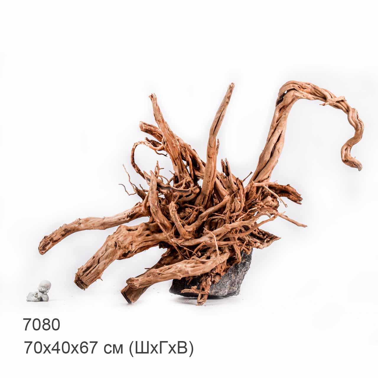 Коряга MASHA BLOOM Пенёчек с корнями 7080