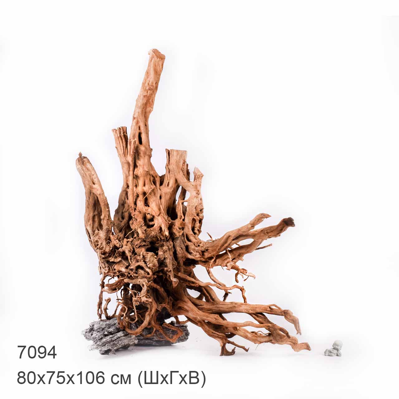 Коряга MASHA BLOOM Пенёчек с корнями 7094
