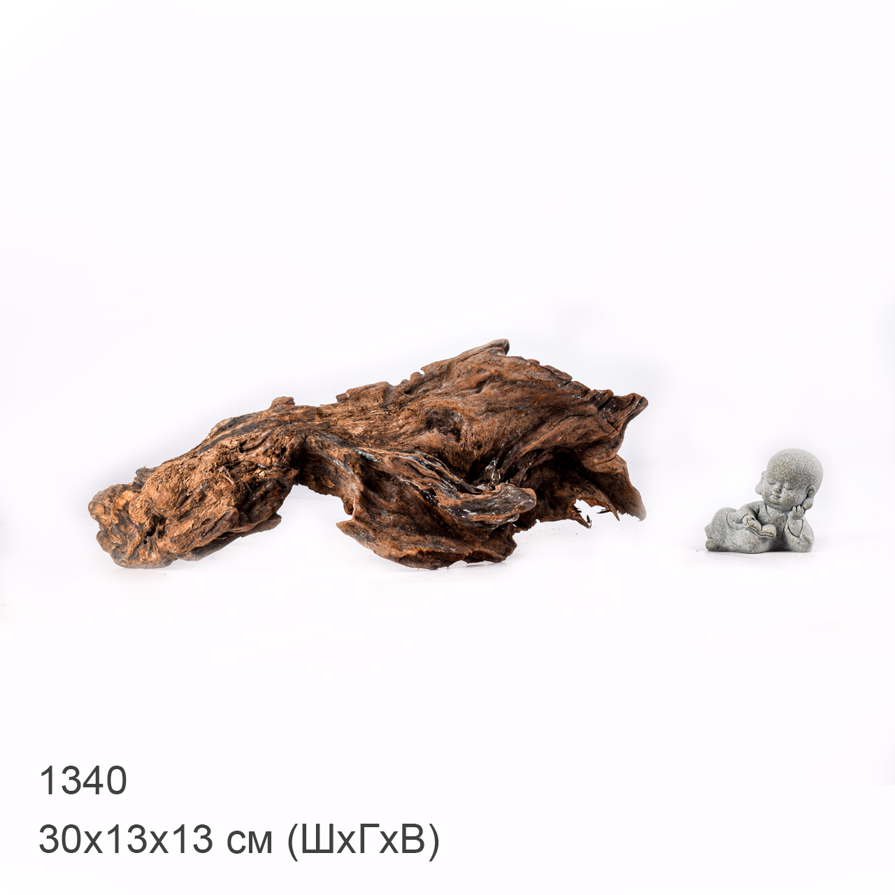 Коряга MASHA BLOOM "Железное дерево" затонувшая мангровая M - 1340