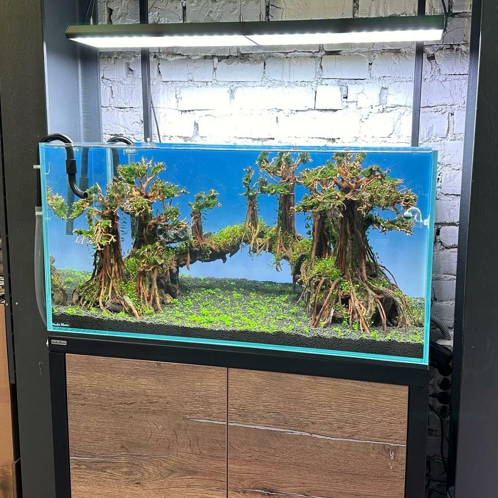 Фон MASHA BLOOM Северное сияние с подсветкой RGB 120х50 см