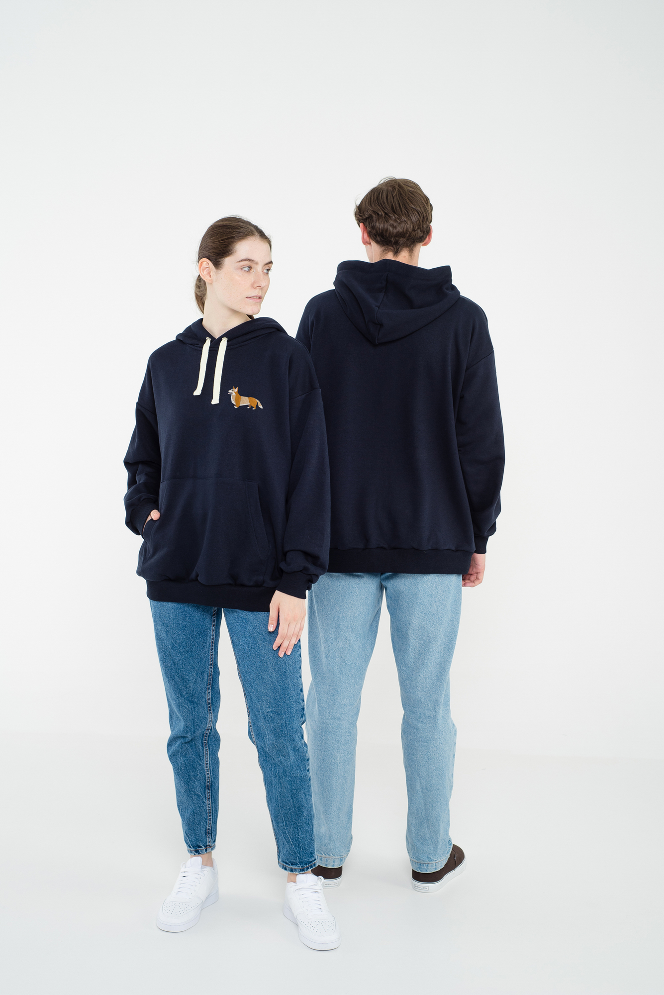 Corgi sapphire hoodie