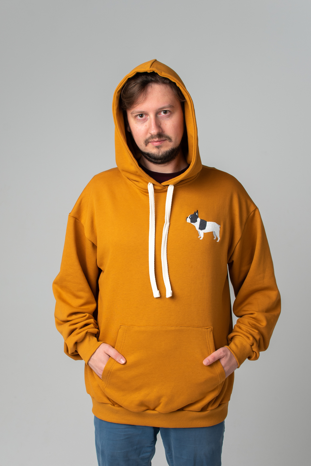 French bulldog sienna hoodie