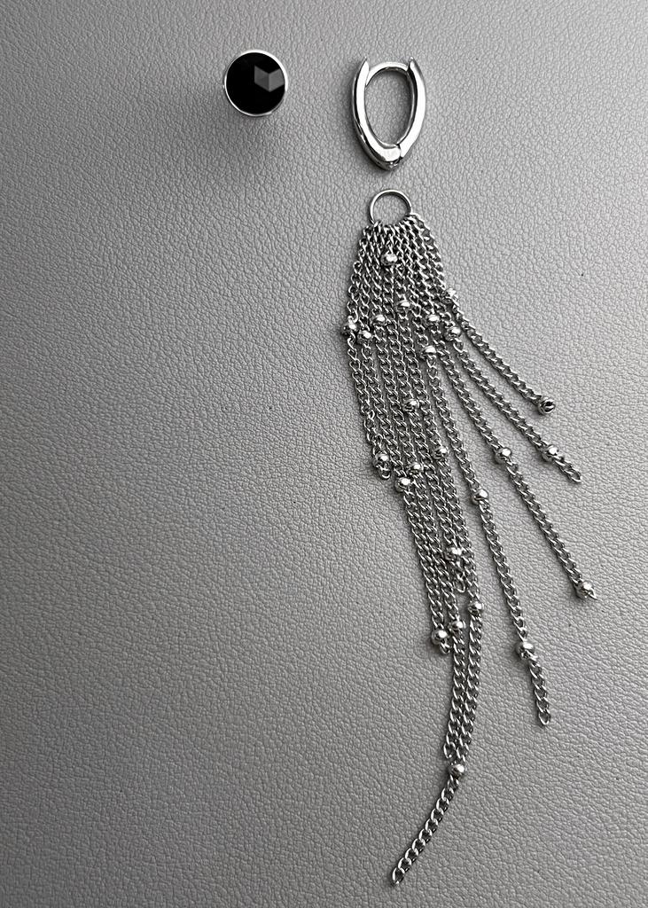 МОНО-СЕРЕЖКИ ЧЁРНЫЙ