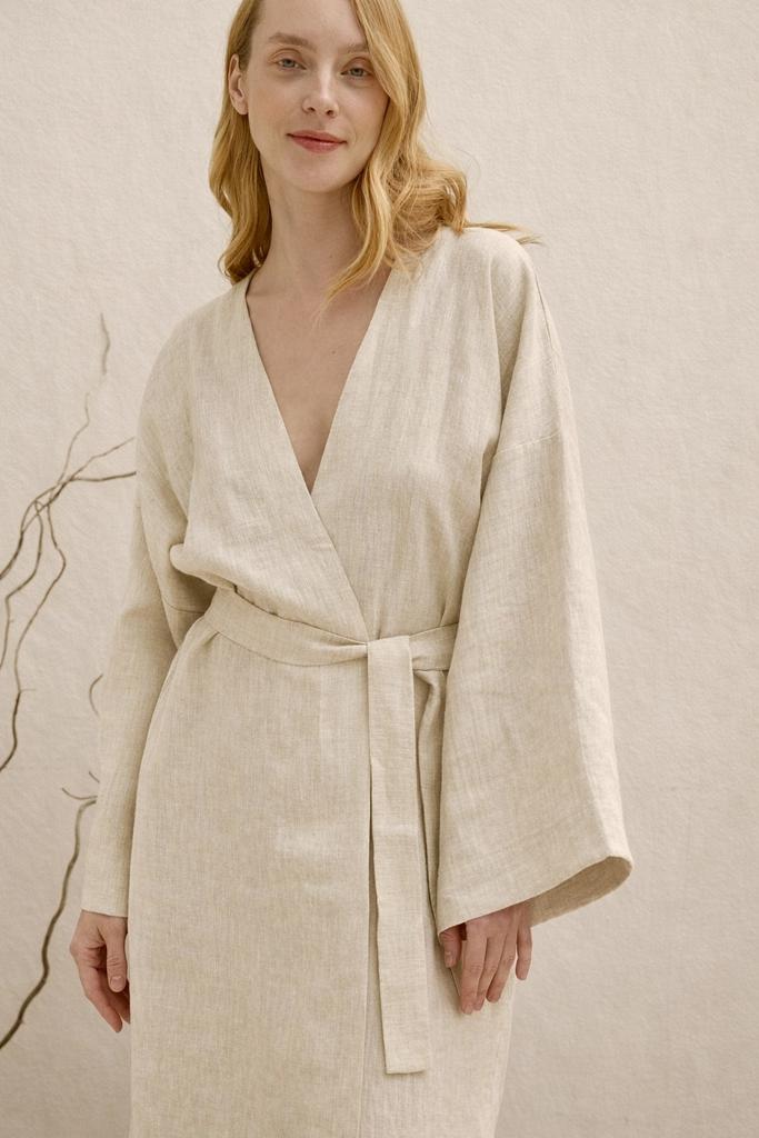 КИМОНО ЛЬНЯНОЕ HARMONY