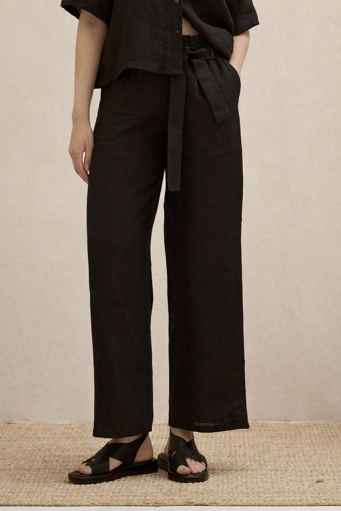 БРЮКИ-ПАЛАЦЦО ЧЕРНЫЕ