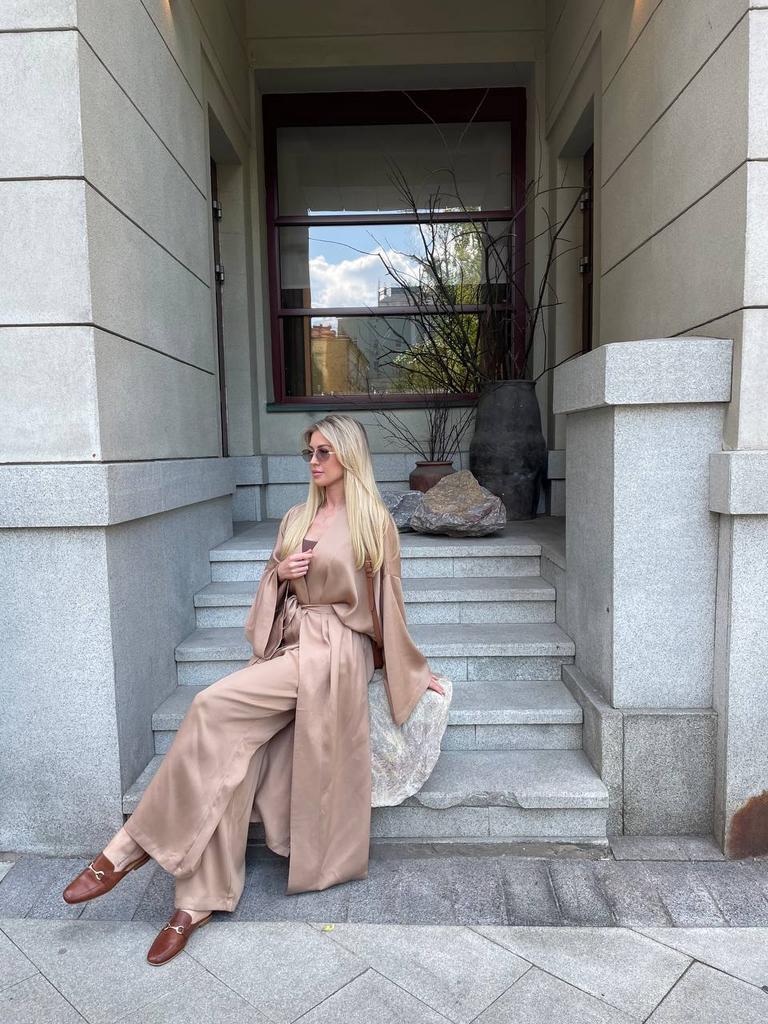 БРЮКИ-ПАЛАЦЦО GOLDEN SAND